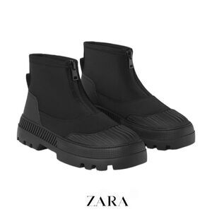 Zara Kids Black Boots